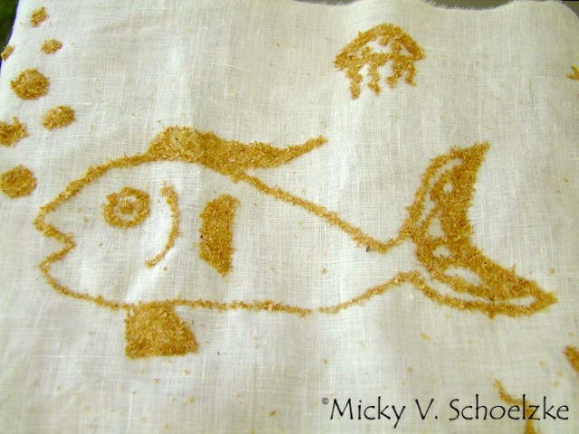 Mon "oeuvre"... oui, je ne dessine pas très bien! - My work, yeah I'm lousy at drawing!